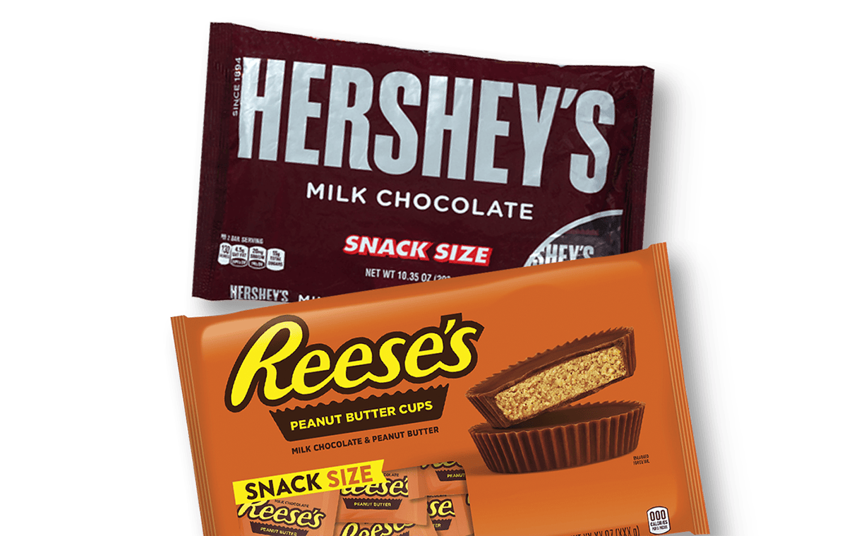 Hershey's snack size candy