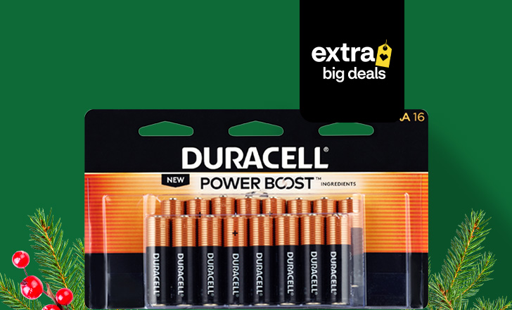 Duracell batteries, extra big deals