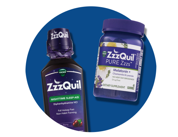 ZzzQuil products.