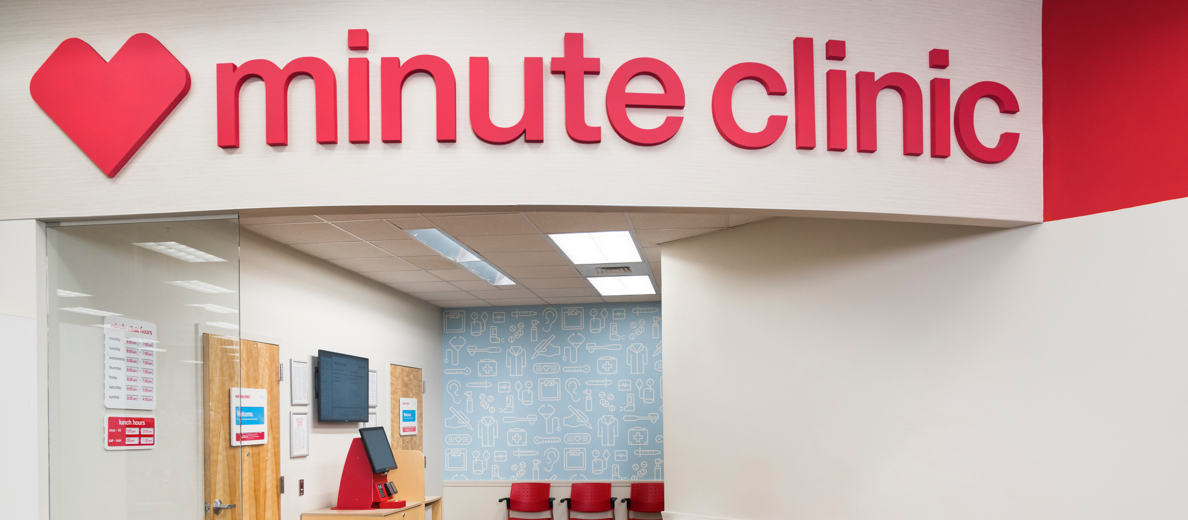 Minute Clinic® waiting room.