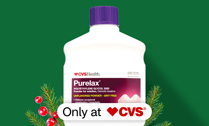 CVS Health Purelax powder laxative, only at CVS