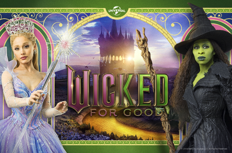 Wicked: For Good featuring Glinda & Elphaba