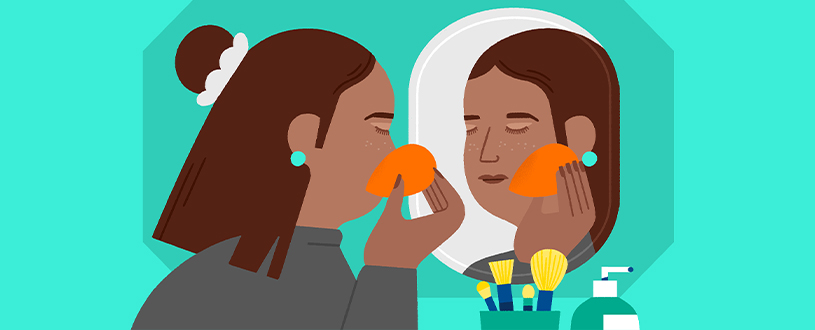 clean makeup brushes