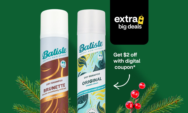 Get $2 off with digital coupon, Batiste dry shampoo