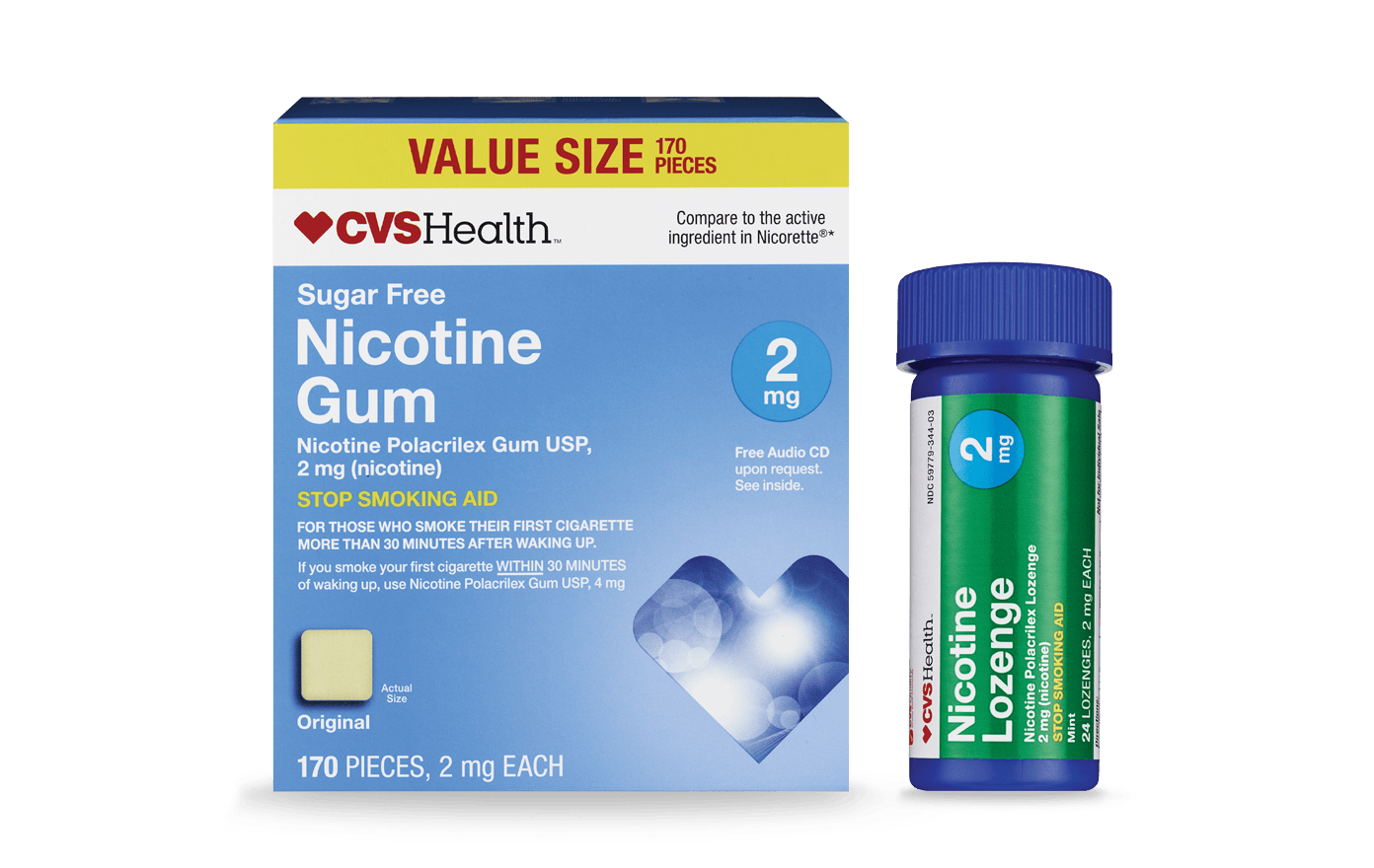 CVS Health nicotine replacement products