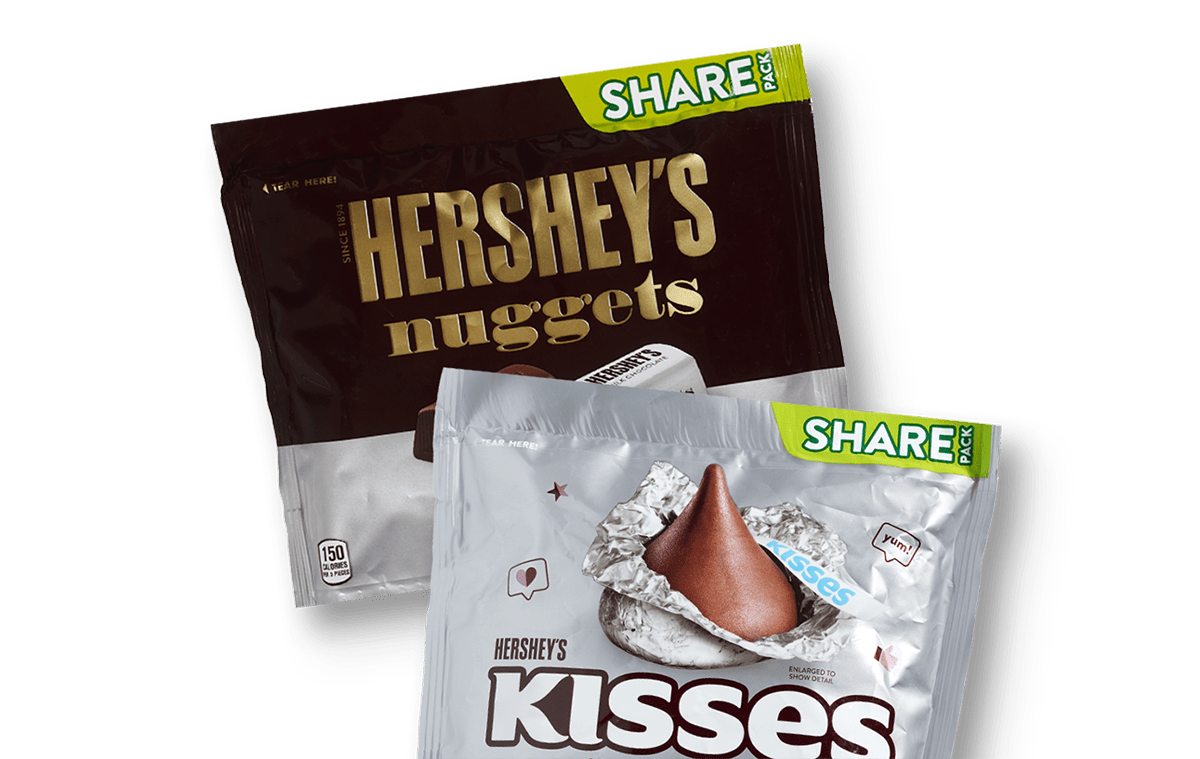 Hershey's Kisses and minis