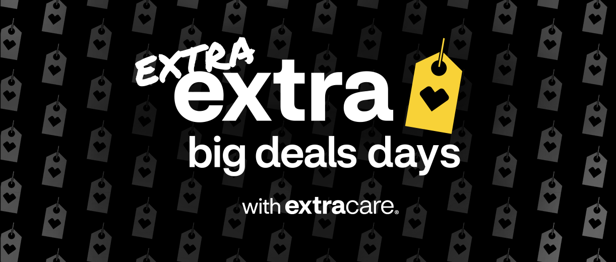 Extra big deals with ExtraCare.