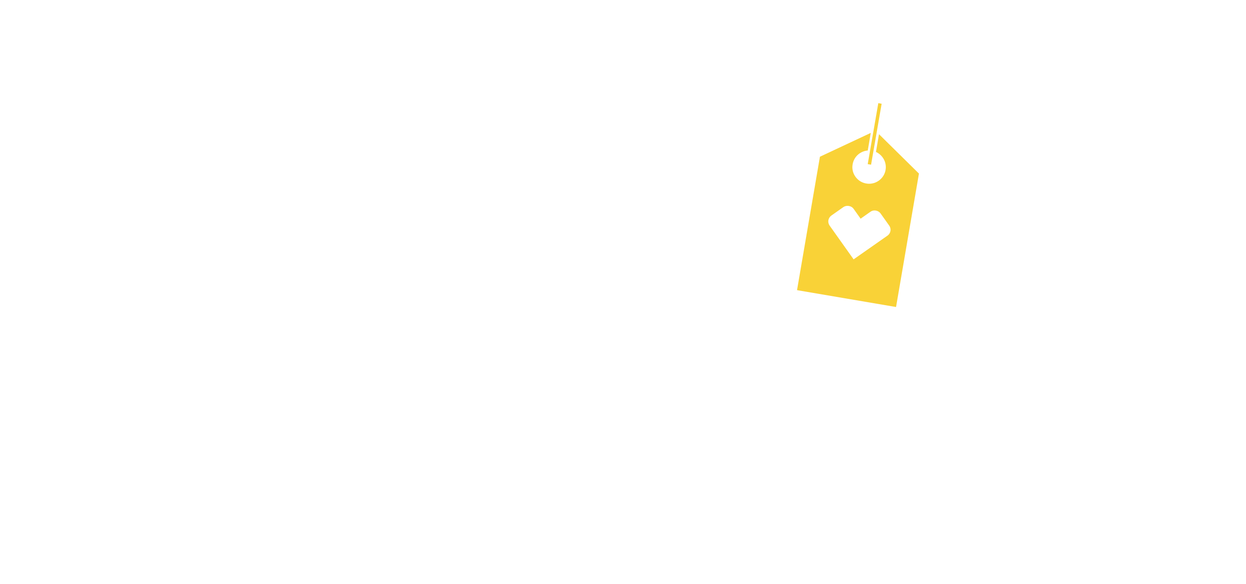 Extra big deals and a yellow tag with a CVS heart.