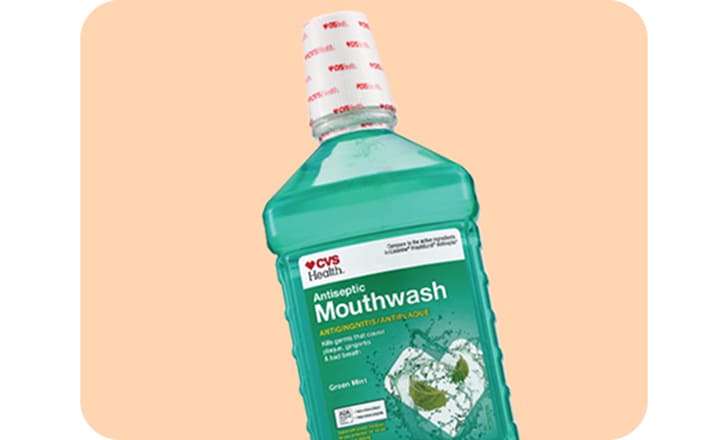 CVS health brand mouthwash.