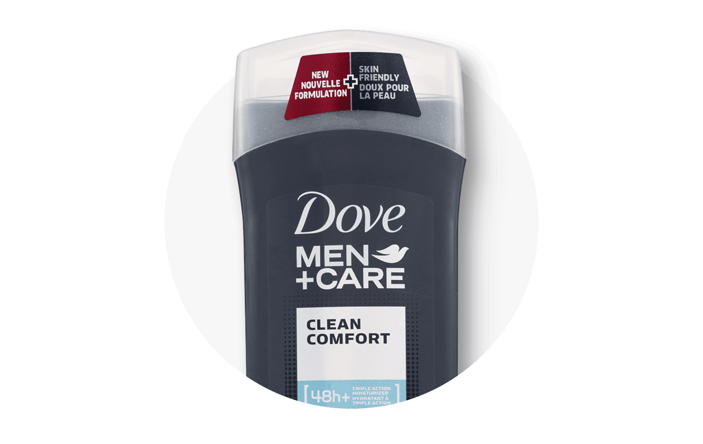 Deodorant, showing Dove product