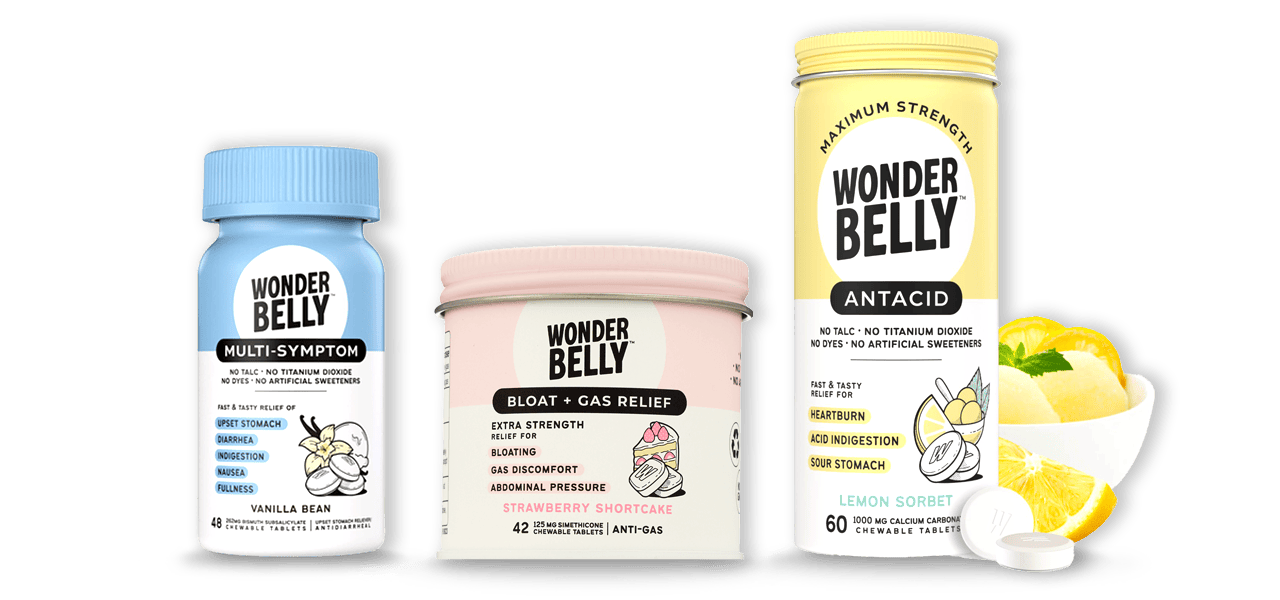 Wonderbelly digestive products