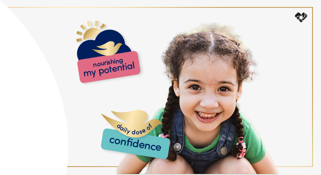 nourishing my potential Happy child daily dose of confidence